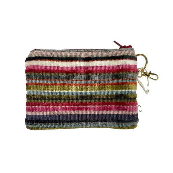 NWT Hermes Paris Reworked Multicolor Vintage Silk Scarf Wristlet Bag - Picture 4 of 7